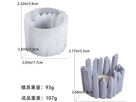 Molde silicona porte modelo CUARZO 